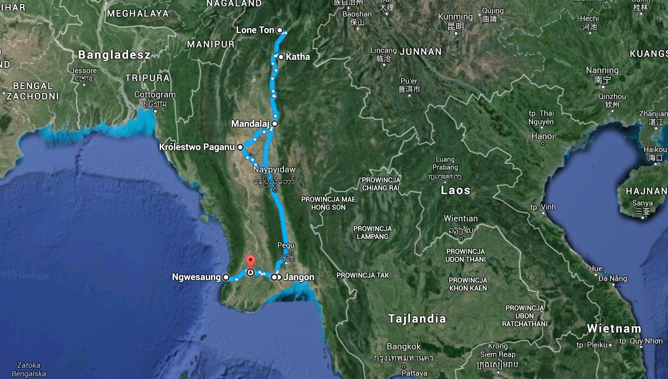 Relacja z podróży do Myanmar